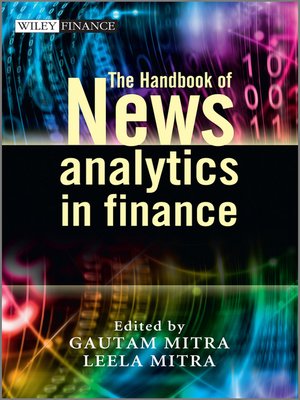 cover image of The Handbook of News Analytics in Finance
